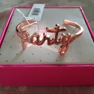 "It girl" ban.do PARTY cuff bracelet