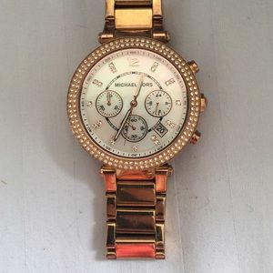 Michael Kors watch rose gold