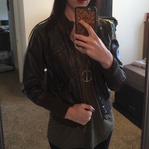 Brown Leather Jacket