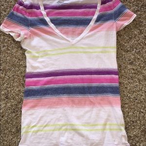 American Eagle Stripe Tee