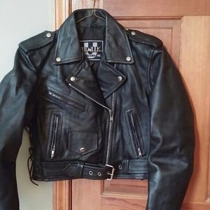 Women's Genuine Leather Motorcycle Jacket