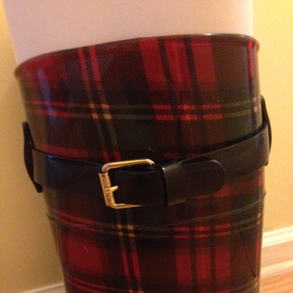 Lauren Ralph Lauren plaid rain boots - Picture 4 of 4