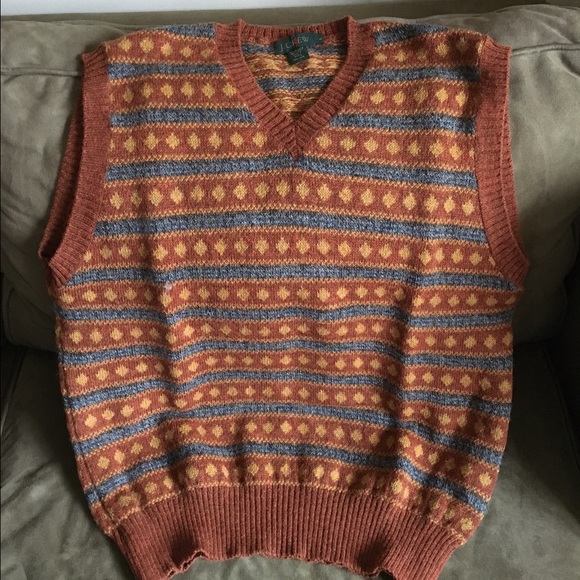 Men's J.Crew sweater vest.  Large