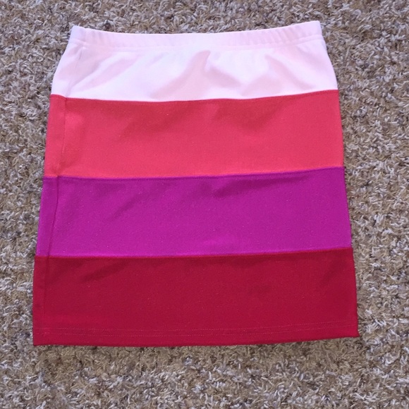 Striped skirt