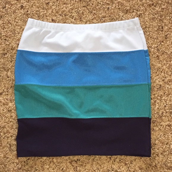 Striped skirt