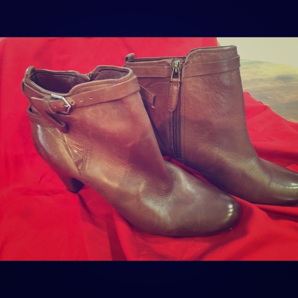 Sam Edelman brown booties