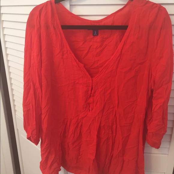 Orange top
