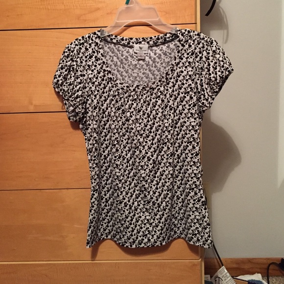 Polka dot Worthington blouse
