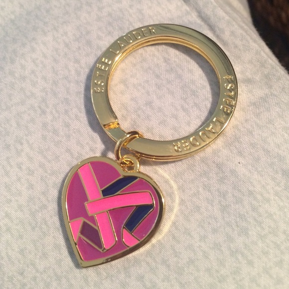 Estée Lauder BCRF Keychain - Picture 1 of 2