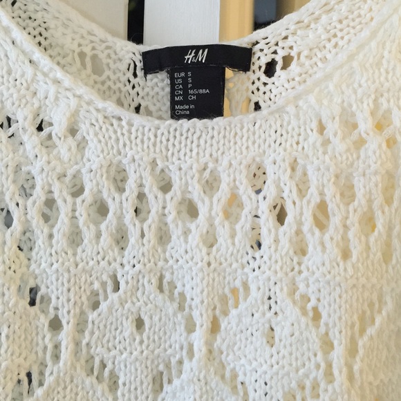 White knit top from H&M - Picture 2 of 4