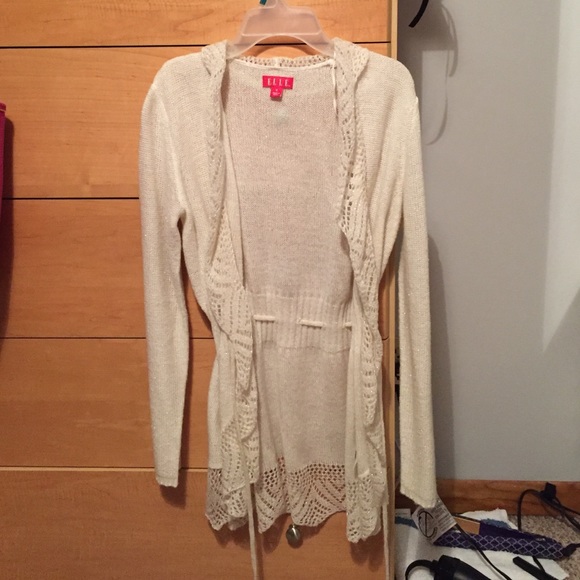 Elle brand cotton cardigan