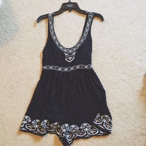 Abercrombie and Fitch black romper