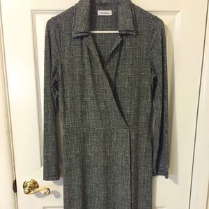 Calvin Klein wrap dress