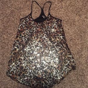 Leopard tank top