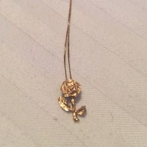 Beautiful gold necklace