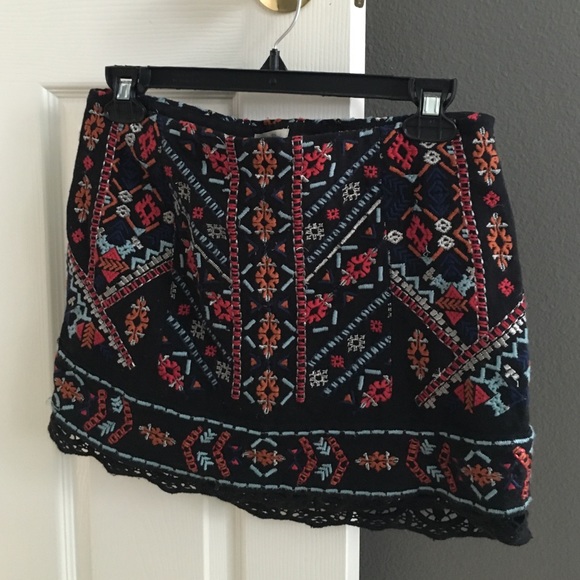 Urban Outfitters mini skirt with lace detail