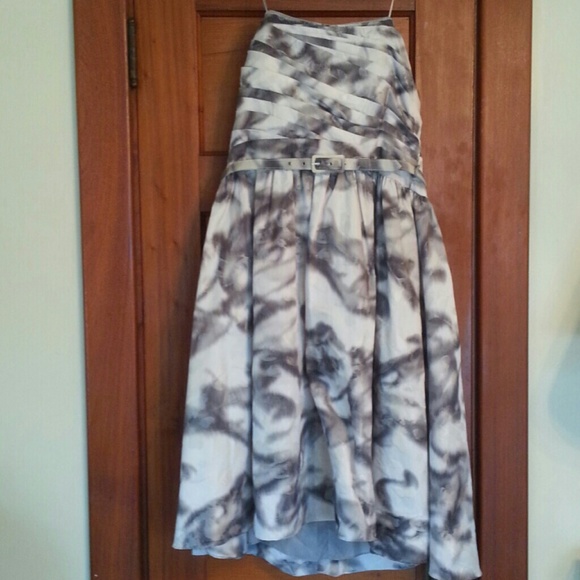 Strapless dress