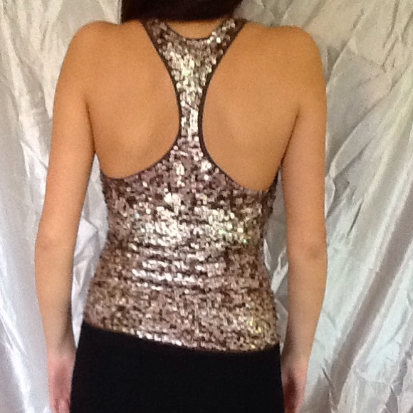 πππSequin Racerback Tank Size M - Picture 3 of 3