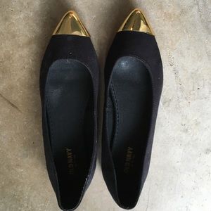 Gold Toe Flats