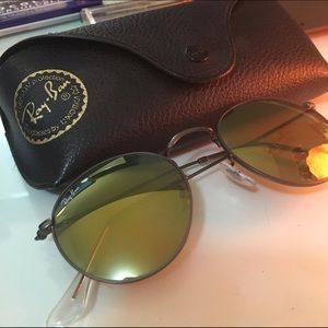 Ray ban round glasses (50 diameter 21 bridge)