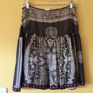 Plenty Chiffon Skirt w/ Metal Stud Accents.NWT 13