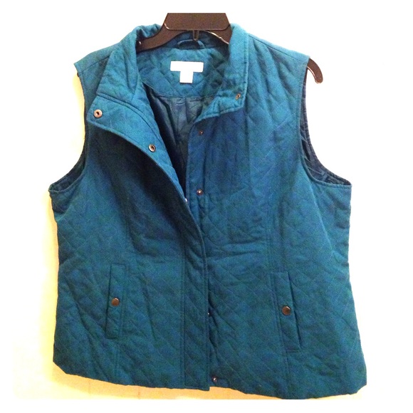 Solid Quilted Vest