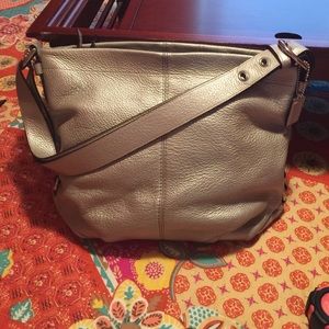 Coach Pebble Leather Handbag