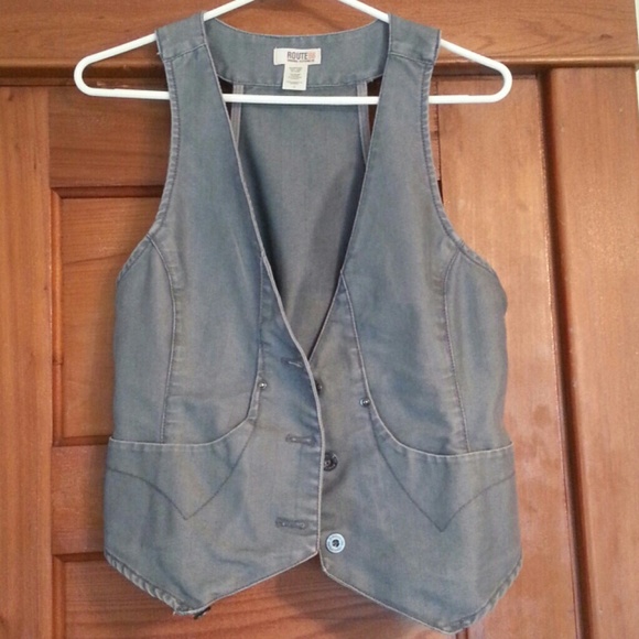 Denim vest