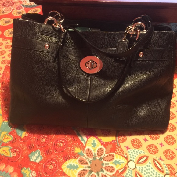 Coach Black satchel