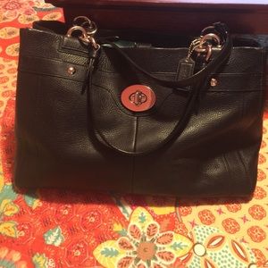 Coach Black satchel