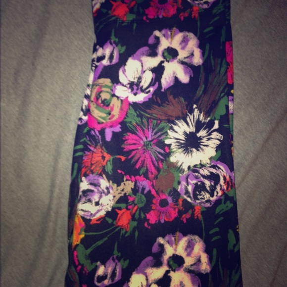 Floral leggings