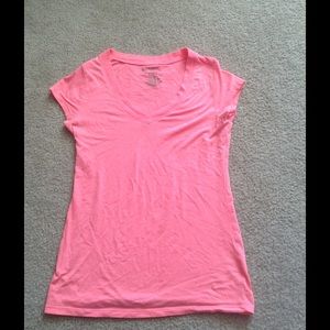 Bright pink shirt