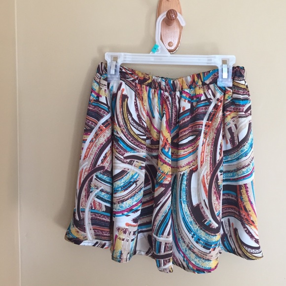 Multi Pattern Skirt
