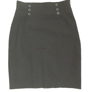 Black Bebe skirt
