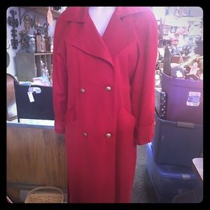 Beautiful red coat
