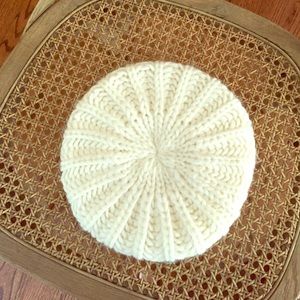 🌟Bloggers 2016 Buy List Pick!🌟Ivory Alpaca Beret