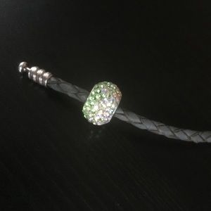 Pandora bracelet rhinestone charm