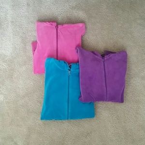 Velour Zip-up Hoodie Bundle (RESERVED)