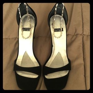 Stuart Weitzman Rhinestone Anklet Heels