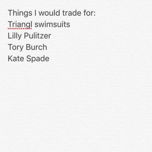 If you are considering trading!