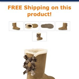Looking for these Bailey bow Uggs