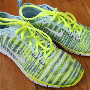 Nike Free 5.0 Trainer Fit 4 Zebra Print