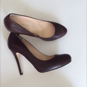 Brown Leather Marc Fisher Pumps
