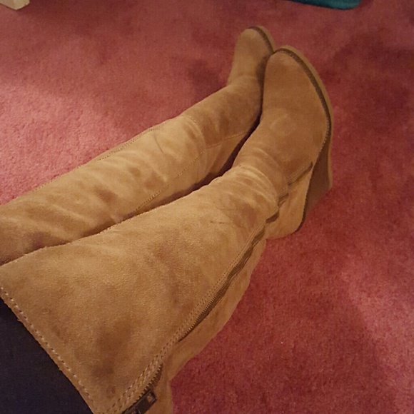 Lucky brand over the knee boot