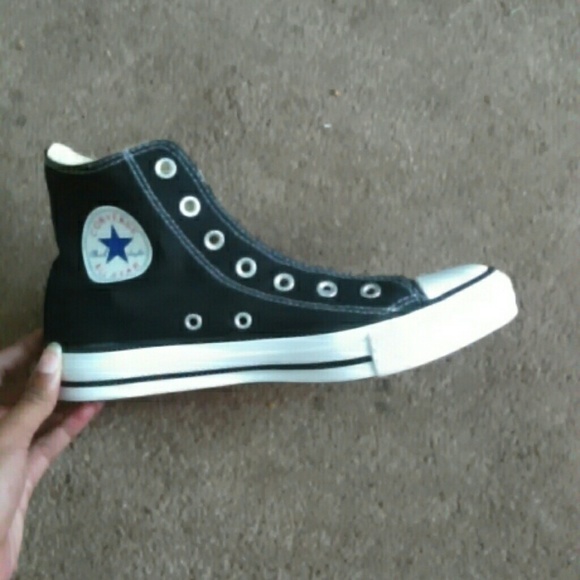 Black High Top Converse