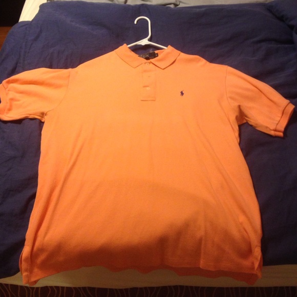 Orange Polo Ralph Lauren Large