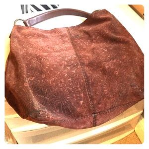 Lucky Brand brown hobo purse