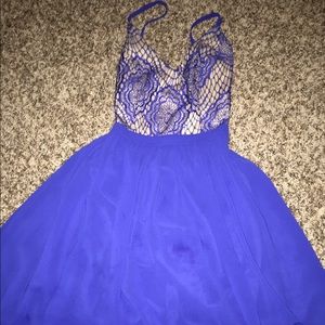 Royal Blue Flowy Dress 🌊