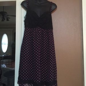 Black and pinkie nightie