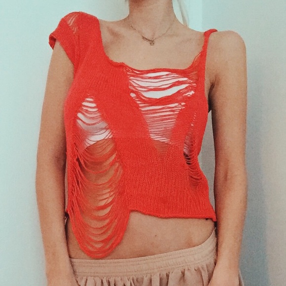 Akira cut out tank top